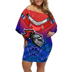custom-knights-permier-2023-off-shoulder-short-dress-nrl-mascot-with-aboriginal
