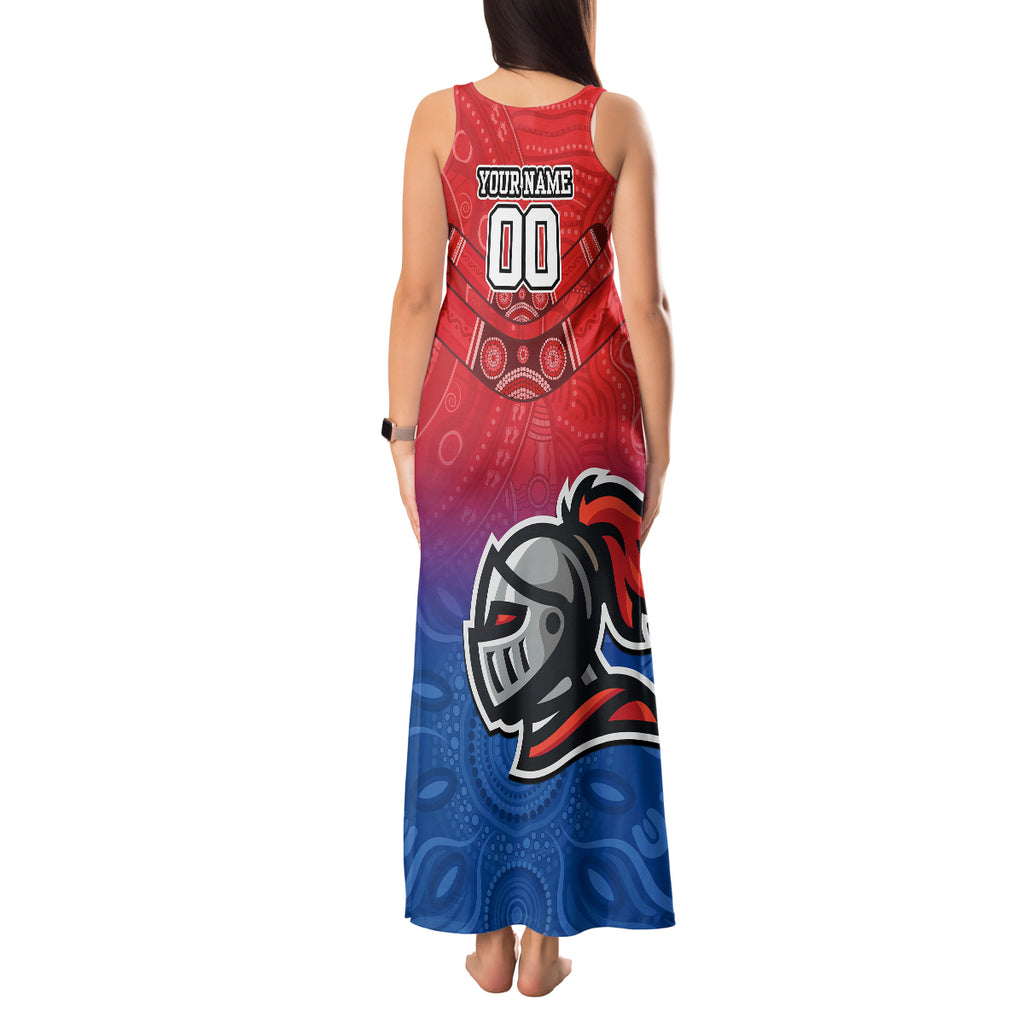 custom-knights-permier-2023-tank-maxi-dress-nrl-mascot-with-aboriginal
