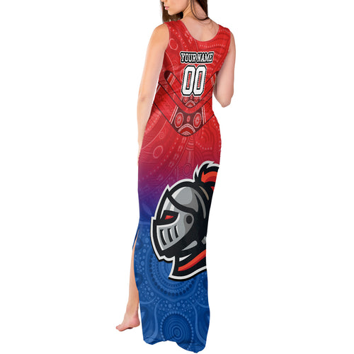 custom-knights-permier-2023-tank-maxi-dress-nrl-mascot-with-aboriginal