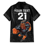 custom-warriors-permier-2023-family-matching-off-shoulder-short-dress-and-hawaiian-shirt-the-wahs-mascot-with-maori-tattoo