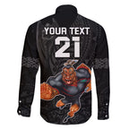 custom-warriors-permier-2023-family-matching-off-shoulder-short-dress-and-hawaiian-shirt-the-wahs-mascot-with-maori-tattoo