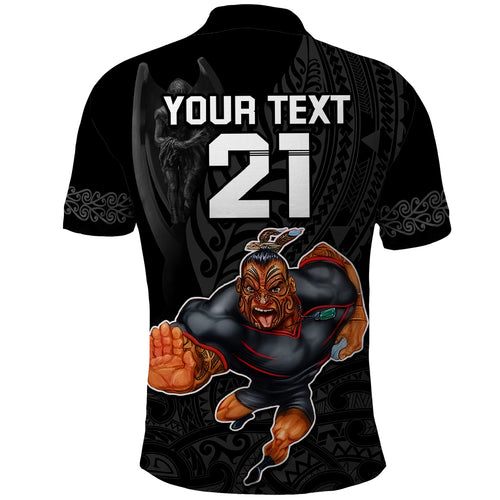 custom-warriors-permier-2023-polo-shirt-the-wahs-mascot-with-maori-tattoo