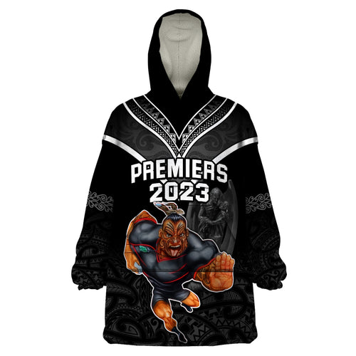 custom-warriors-permier-2023-wearable-blanket-hoodie-the-wahs-mascot-with-maori-tattoo