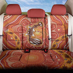 Aboriginal Goanna Art Back Car Seat Cover Native Australian Animals