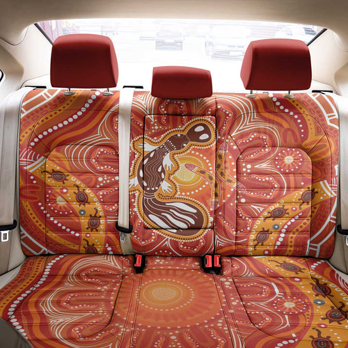 Aboriginal Goanna Art Back Car Seat Cover Native Australian Animals