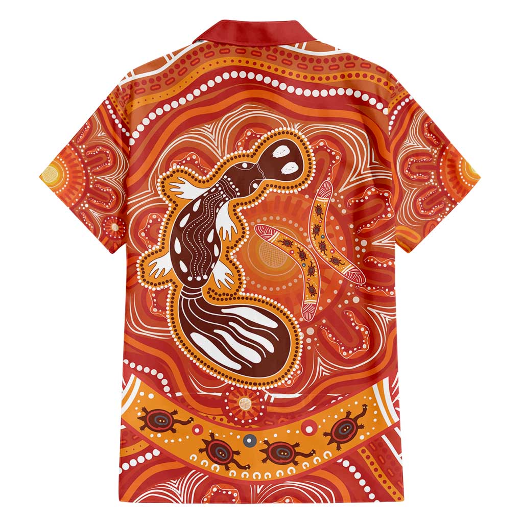 Aboriginal Goanna Art Hawaiian Shirt Native Australian Animals