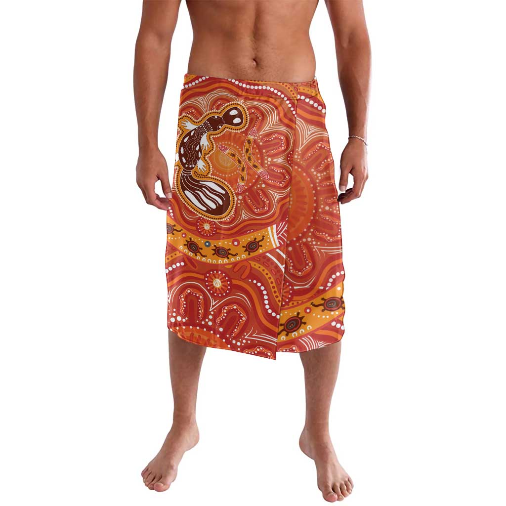 Aboriginal Goanna Art Lavalava Native Australian Animals