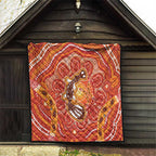 Aboriginal Goanna Art Quilt Native Australian Animals