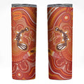 Aboriginal Goanna Art Skinny Tumbler Native Australian Animals