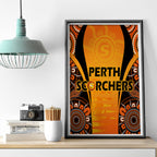 made-tough-scorchers-custom-canvas-wall-art-champions-bbl13-aboriginal-version