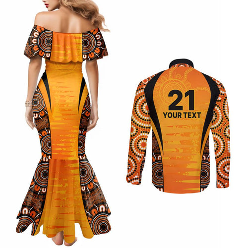made-tough-scorchers-custom-couples-matching-mermaid-dress-and-long-sleeve-button-shirt-champions-bbl13-aboriginal-version