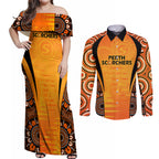 made-tough-scorchers-custom-couples-matching-off-shoulder-maxi-dress-and-long-sleeve-button-shirt-champions-bbl13-aboriginal-version