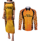 made-tough-scorchers-custom-couples-matching-puletasi-dress-and-long-sleeve-button-shirt-champions-bbl13-aboriginal-version