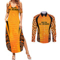made-tough-scorchers-custom-couples-matching-summer-maxi-dress-and-long-sleeve-button-shirt-champions-bbl13-aboriginal-version