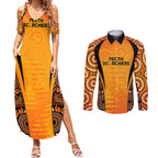 made-tough-scorchers-custom-couples-matching-summer-maxi-dress-and-long-sleeve-button-shirt-champions-bbl13-aboriginal-version