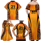 made-tough-scorchers-custom-family-matching-off-shoulder-maxi-dress-and-hawaiian-shirt-champions-bbl13-aboriginal-version