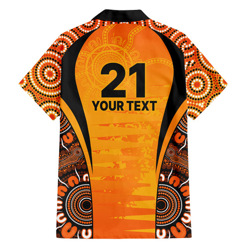 made-tough-scorchers-custom-family-matching-off-shoulder-short-dress-and-hawaiian-shirt-champions-bbl13-aboriginal-version