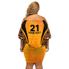 made-tough-scorchers-custom-family-matching-off-shoulder-short-dress-and-hawaiian-shirt-champions-bbl13-aboriginal-version