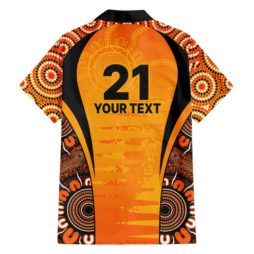 made-tough-scorchers-custom-family-matching-short-sleeve-bodycon-dress-and-hawaiian-shirt-champions-bbl13-aboriginal-version