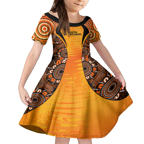 made-tough-scorchers-custom-family-matching-summer-maxi-dress-and-hawaiian-shirt-champions-bbl13-aboriginal-version
