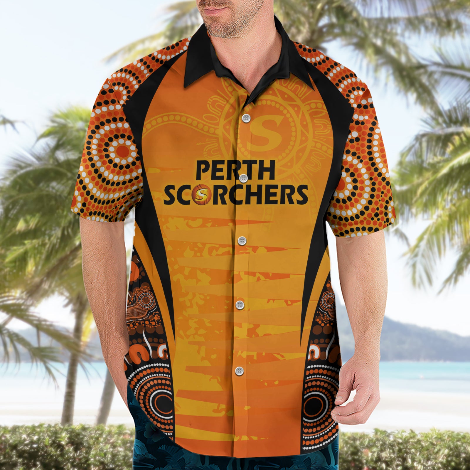 made-tough-scorchers-custom-hawaiian-shirt-champions-bbl13-aboriginal-version