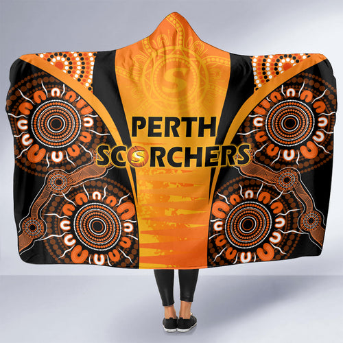made-tough-scorchers-custom-hooded-blanket-champions-bbl13-aboriginal-version