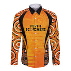 made-tough-scorchers-custom-long-sleeve-button-shirt-champions-bbl13-aboriginal-version