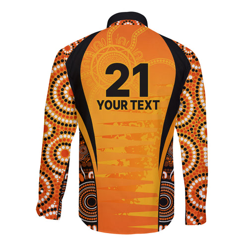 made-tough-scorchers-custom-long-sleeve-button-shirt-champions-bbl13-aboriginal-version