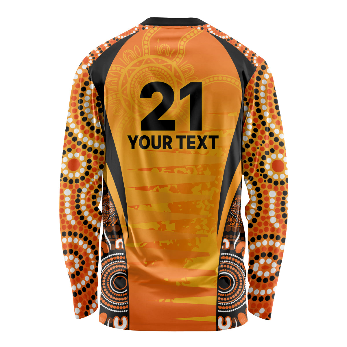 made-tough-scorchers-custom-long-sleeve-shirt-champions-bbl13-aboriginal-version