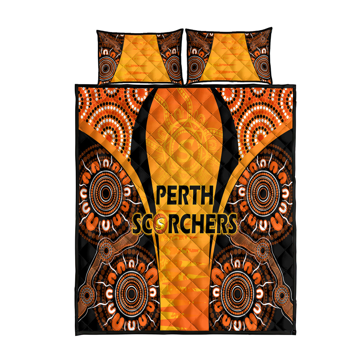 made-tough-scorchers-custom-quilt-bed-set-champions-bbl13-aboriginal-version