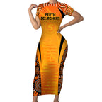 made-tough-scorchers-custom-short-sleeve-bodycon-dress-champions-bbl13-aboriginal-version