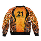 made-tough-scorchers-custom-sleeve-zip-bomber-jacket-champions-bbl13-aboriginal-version