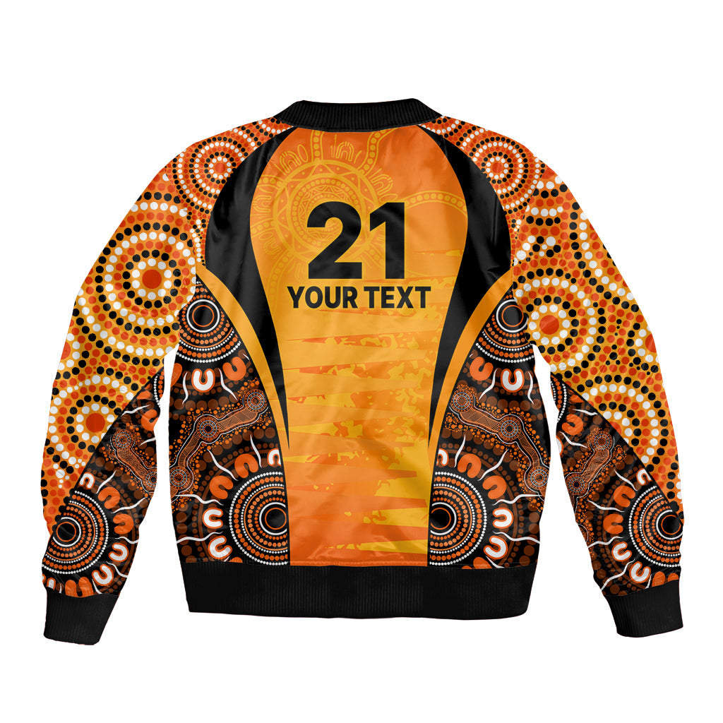 made-tough-scorchers-custom-sleeve-zip-bomber-jacket-champions-bbl13-aboriginal-version