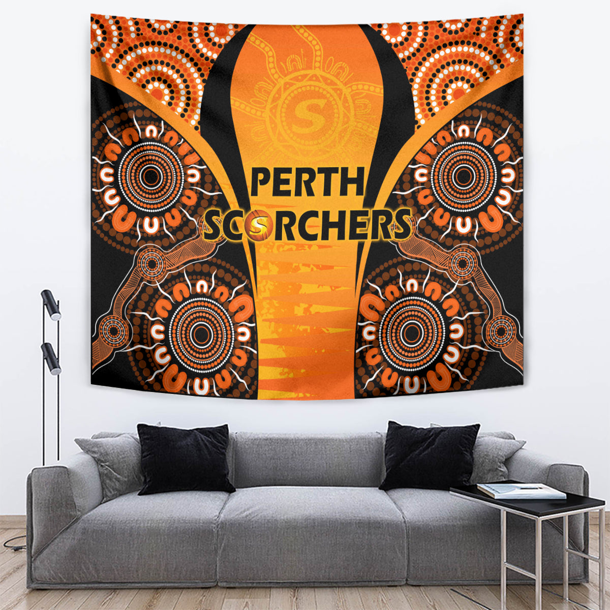 made-tough-scorchers-custom-tapestry-champions-bbl13-aboriginal-version