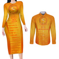 fire-up-scorchers-custom-couples-matching-long-sleeve-bodycon-dress-and-long-sleeve-button-shirt-the-sixth-time-champions