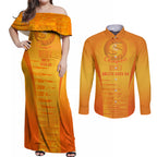 fire-up-scorchers-custom-couples-matching-off-shoulder-maxi-dress-and-long-sleeve-button-shirt-the-sixth-time-champions