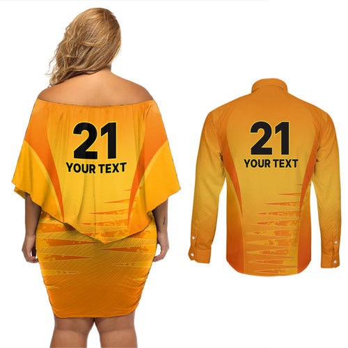 fire-up-scorchers-custom-couples-matching-off-shoulder-short-dress-and-long-sleeve-button-shirt-the-sixth-time-champions