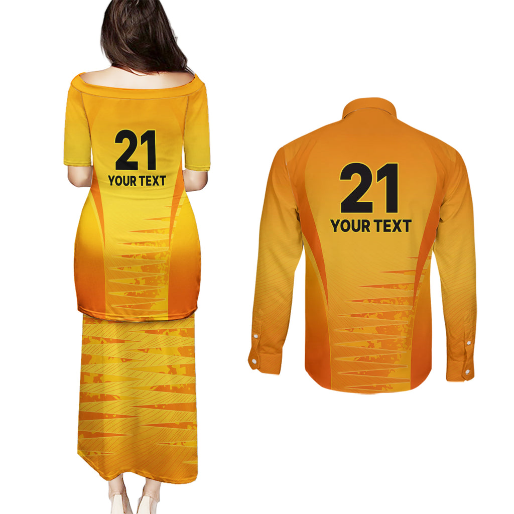 fire-up-scorchers-custom-couples-matching-puletasi-dress-and-long-sleeve-button-shirt-the-sixth-time-champions