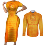 fire-up-scorchers-custom-couples-matching-short-sleeve-bodycon-dress-and-long-sleeve-button-shirt-the-sixth-time-champions