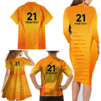 fire-up-scorchers-custom-family-matching-long-sleeve-bodycon-dress-and-hawaiian-shirt-the-sixth-time-champions