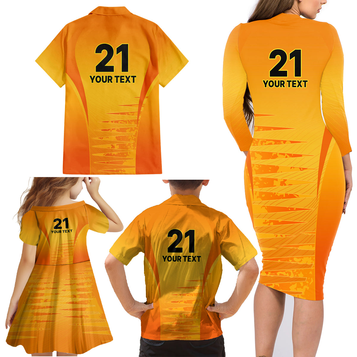 fire-up-scorchers-custom-family-matching-long-sleeve-bodycon-dress-and-hawaiian-shirt-the-sixth-time-champions