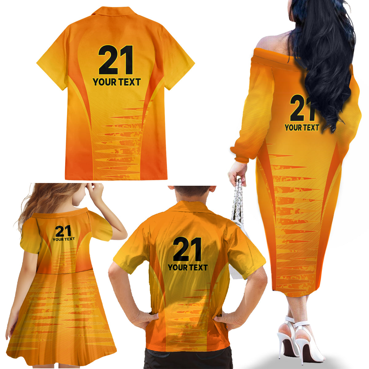 fire-up-scorchers-custom-family-matching-off-shoulder-long-sleeve-dress-and-hawaiian-shirt-the-sixth-time-champions