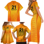 fire-up-scorchers-custom-family-matching-short-sleeve-bodycon-dress-and-hawaiian-shirt-the-sixth-time-champions