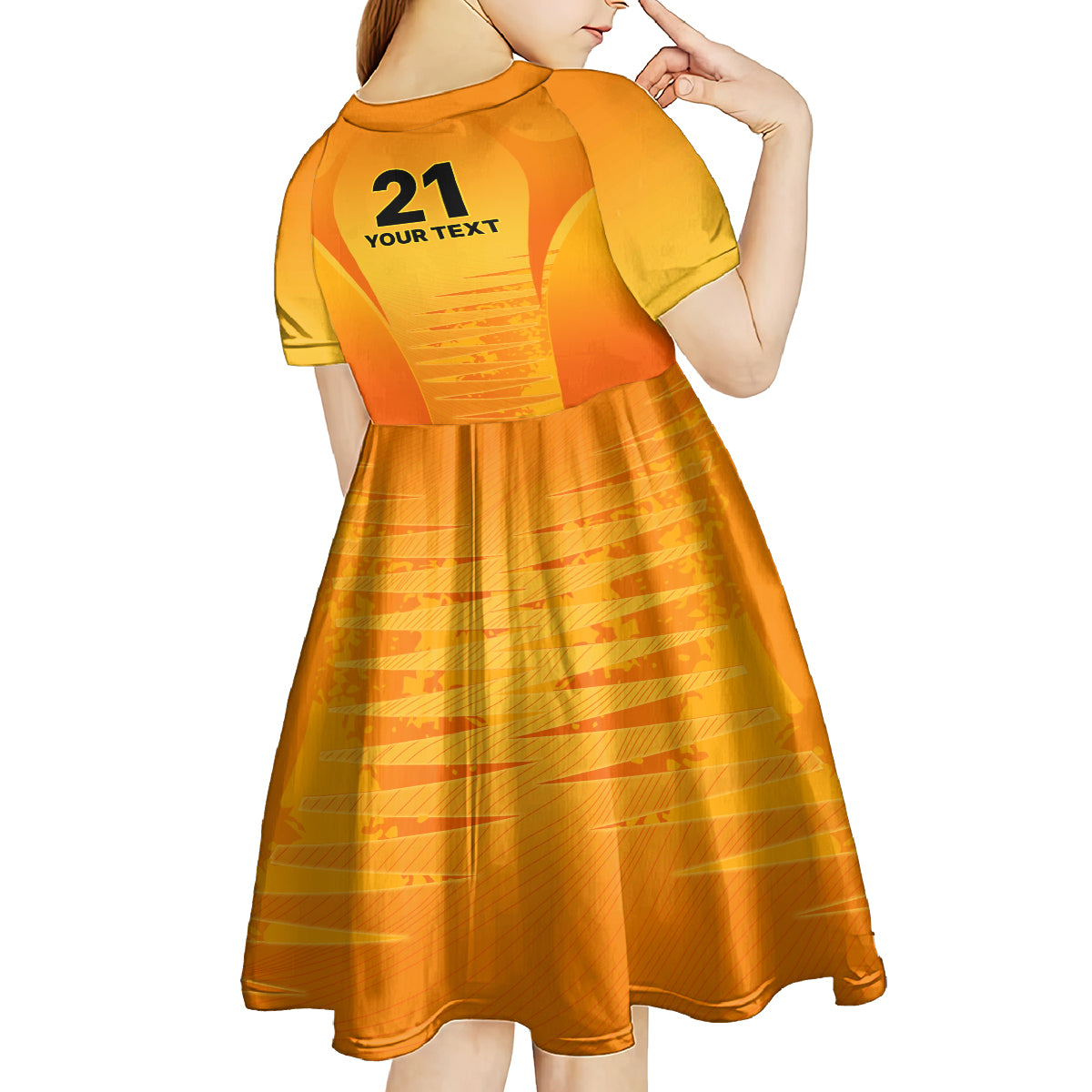 fire-up-scorchers-custom-kid-short-sleeve-dress-the-sixth-time-champions