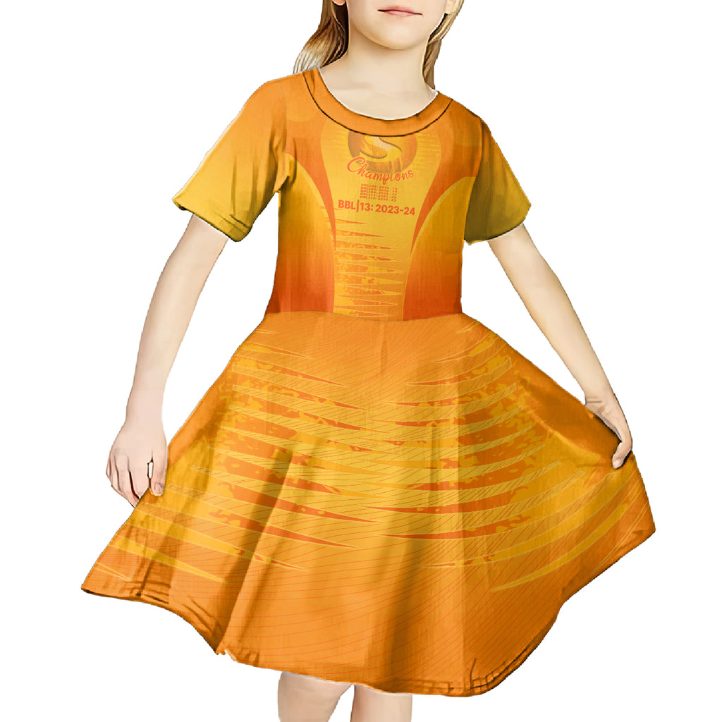 fire-up-scorchers-custom-kid-short-sleeve-dress-the-sixth-time-champions