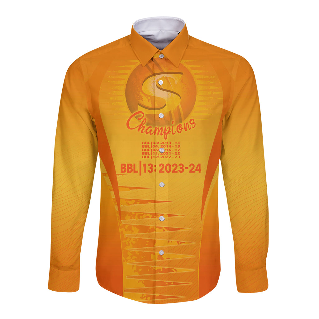 fire-up-scorchers-custom-long-sleeve-button-shirt-the-sixth-time-champions