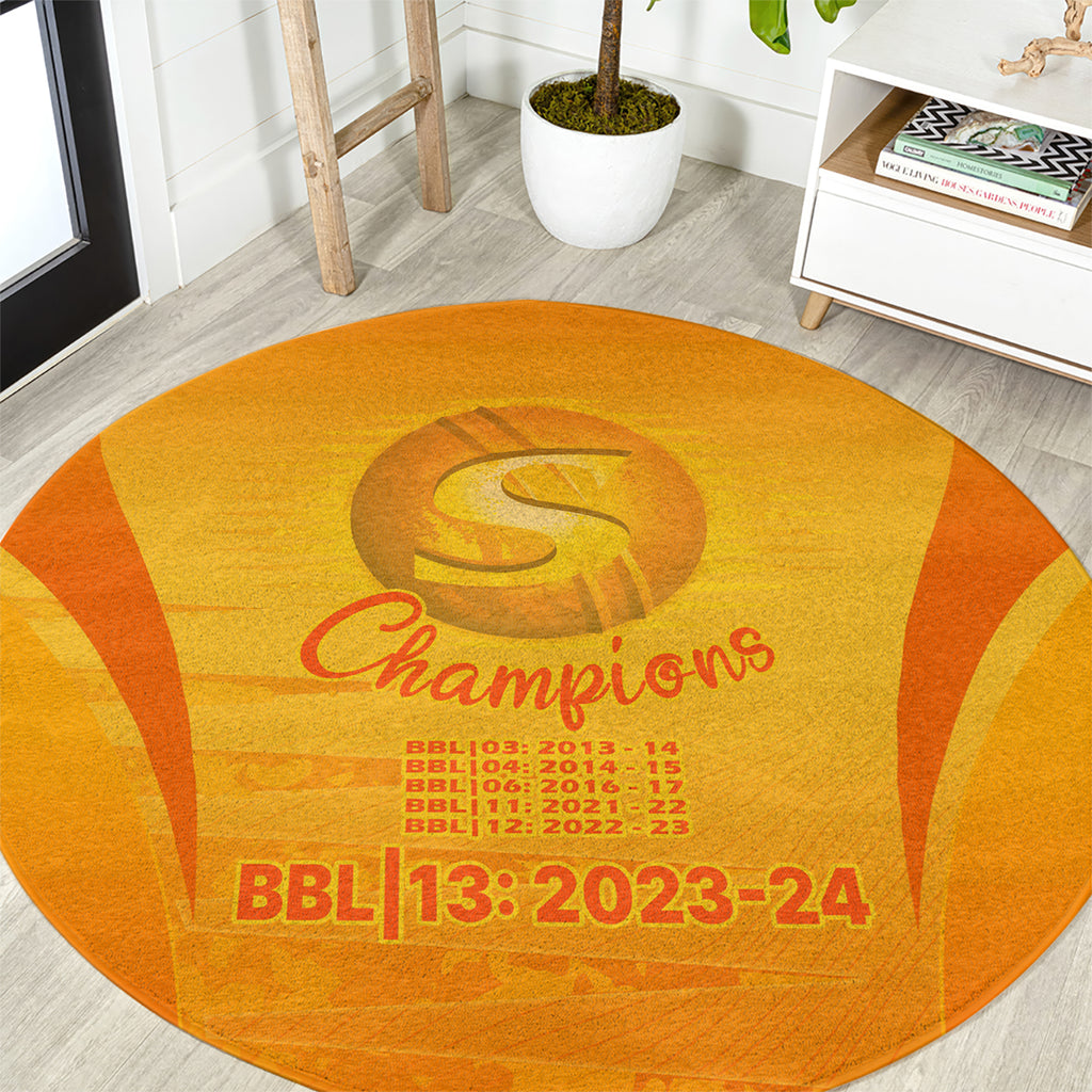 fire-up-scorchers-custom-round-carpet-the-sixth-time-champions
