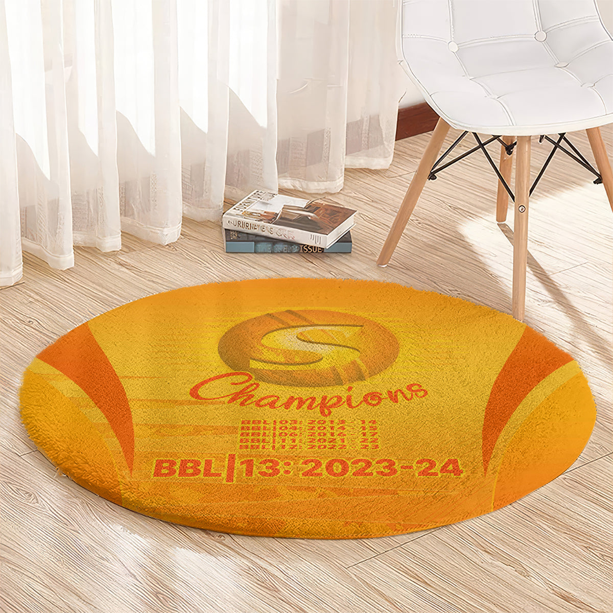 fire-up-scorchers-custom-round-carpet-the-sixth-time-champions