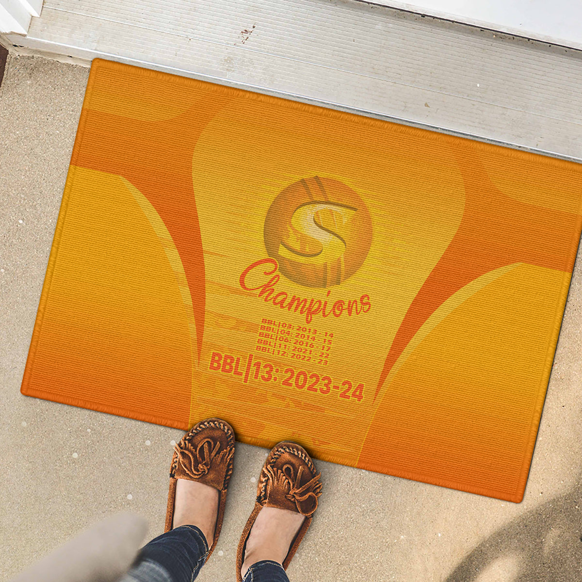 fire-up-scorchers-custom-rubber-doormat-the-sixth-time-champions