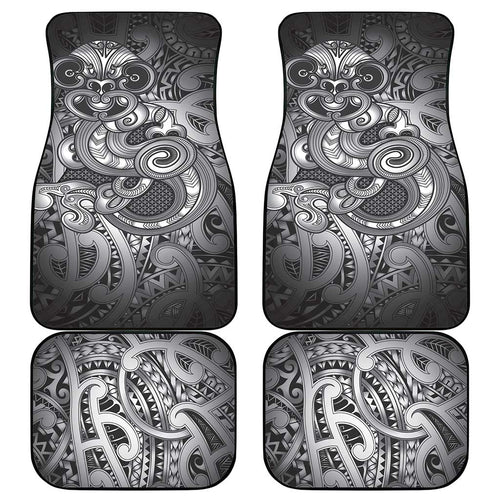 Aotearoa Maori Hei Tiki Car Mats Kiwikiwi Kowhaiwhai Puhoro Motif